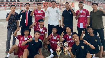 Asahan Juara Umum Kejuaraan Sepak Takraw Pelajar se-Sumut