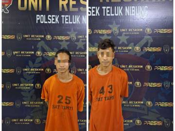 Polsek Teluk Nibung Tangkap Pelaku Pencurian Peralatan Kapal