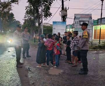Polsek STR Patroli di Awal Ramadan