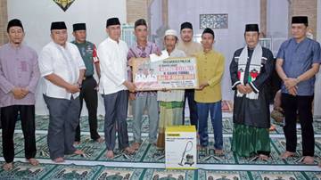 Musala Nurul Ikhlas Terima Bantuan Pemerintah Asahan 