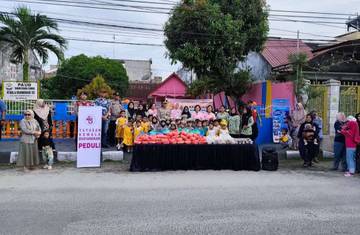 Polres Tanjungbalai Berbagi Takjil dengan Anak-Anak TK