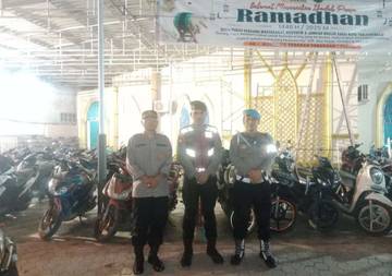 Polres Tanjungbalai Pastikan Keamanan Salat Tarawih