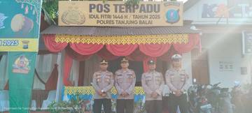 Menjelang Libur Lebaran, Polsek TBU Tingkatkan Keamanan Pemudik