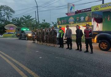 Satlantas Tanjungbalai Patroli Asmara Subuh