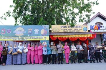 Forkopimda Tanjungbalai Tinjau Pos Pengamanan Lebaran
