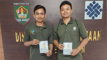 Dua Warga Asahan Berangkat ke Jepang untuk Bekerja