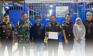 Dua Tersangka Korupsi Dana Desa Ditahan Kejari Labuhanbatu