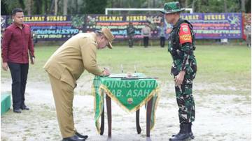 Bupati Asahan Harap TMMD Tingkatkan Ekonomi Masyarakat