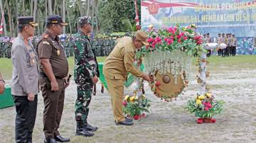 TMMD ke-124 di Asahan Dukung Program Ketahanan Pangan