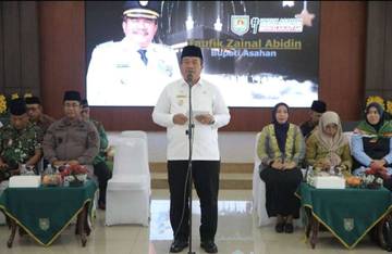 Bupati Asahan Ingatkan Jemaah Calon Haji Jaga Kesehatan