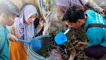 Pemeriksaan Jentik Nyamuk dan PSN Dilakukan di Asahan