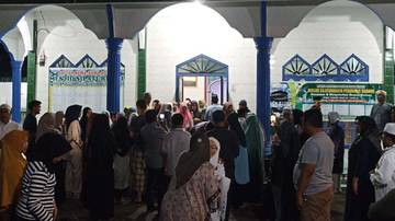 Pelepasan Calhaj di Masjid Silaturrahim Jadi Tradisi Tahunan