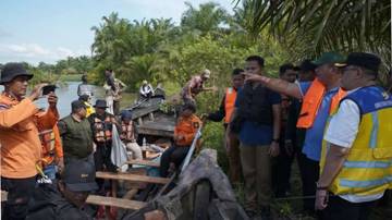 Tanggul Jebol, Bupati Asahan Turun Tangan