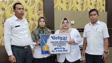 SDN 132406 Tanjungbalai Raih Juara Gebyar Inovasi Sekolah