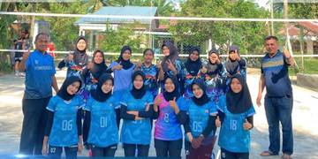 MAN Tanjungbalai Gelar Pertandingan Persahabatan Bola Voli