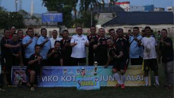 Pemko Tanjungbalai Juara Turnamen Sepak Bola Mini Milenial
