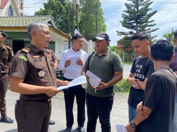 GRIMA Asahan Laporkan Dugaan Korupsi di Sei Silau Tua
