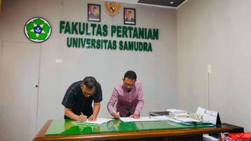 Fakultas Pertanian UNA dan Unsam Jalin Kerja Sama
