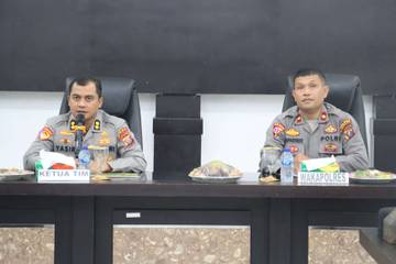 Polres Tanjungbalai Terima Kunjungan Tim Verifikasi PEKPPP
