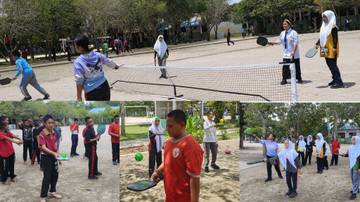 Zulfikar Sukses Sosialisasikan Olahraga Pickleball di Tanjungbalai