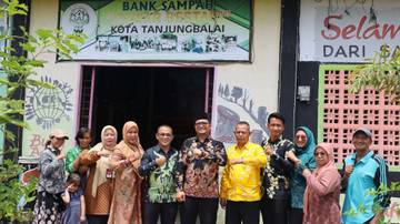 Pemkot Tanjungbalai Dukung Bank Sampah untuk Lingkungan Ramah