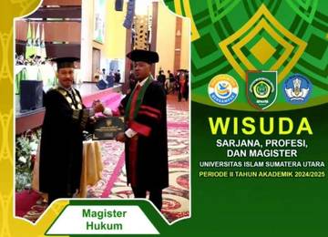 Kapolsek Berprestasi: Muhammad Rony Raih Gelar Magister Hukum