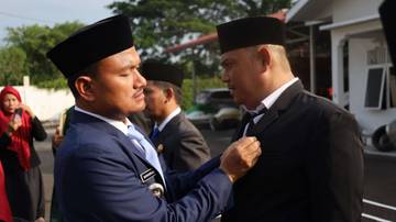 Pelantikan Pejabat Tinggi, Perdana Dilakukan Wali Kota Tanjungbalai