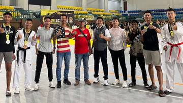Taekwondo Asahan Raih 4 Medali Kejuaraan KONI Sumut