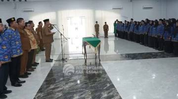 Bupati Asahan Kukuhkan 495 PPPK