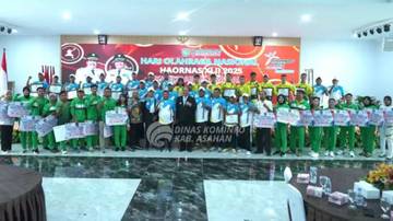 Atlet Asahan Peraih Medali PON 2024 Terima Apresiasi