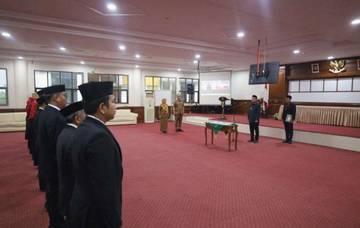 Mahyaruddin Tekankan Dedikasi dan Loyalitas Pejabat OPD