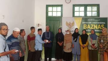 Program Qardhul Hasan BAZNAS Bantu Pelaku UMKM Tanjungbalai
