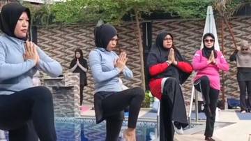Komunitas Yoga Kisaran Aktifkan Senam Yoga untuk Kesehatan