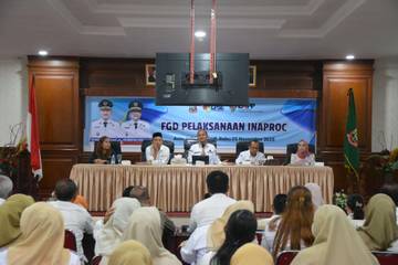 Wali Kota Tanjungbalai Buka FGD INAPROC Versi Terbaru