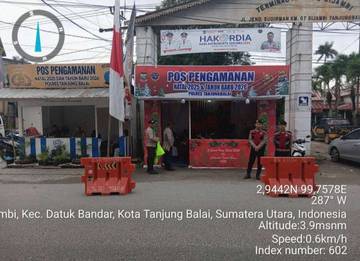 Satsamapta Polres Tanjungbalai Gelar Patroli