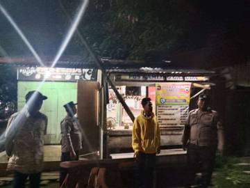 Polisi Lakukan Pembinaan Satkamling Di Kota Tanjungbalai
