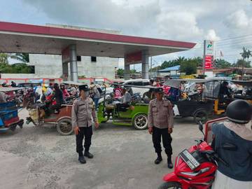 Cuaca Buruk Hambat Distribusi BBM Ke Tanjungbalai