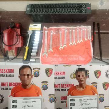 Polisi Tangkap Dua Pelaku Pembobolan Rumah Warga