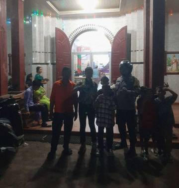 Polsek Datuk Bandar Amankan Ibadah Natal