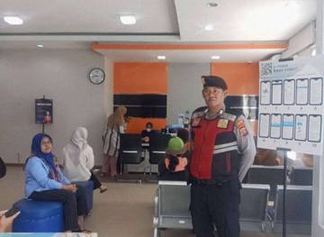 Satsamapta Polres Tanjungbalai Amankan Kantor Perbankan