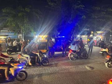 Polres Pastikan Kelancaran Arus Lalu Lintas Malam Hari