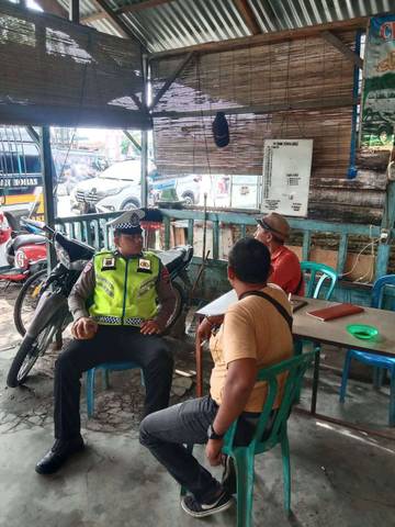 Polres Tanjungbalai Intensifkan Program Polantas Menyapa