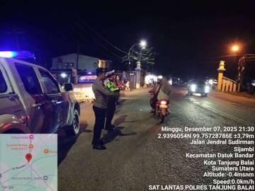 Polres Antisipasi Aksi Balap Liar di Jalan Sudirman
