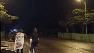Pemuda Asahan Jalan Kaki ke Jakarta Cari Keadilan
