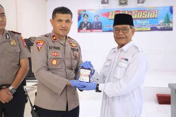 Polres Tanjungbalai Kumpulkan 34 Kantong Darah Sambut Natal