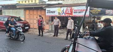 Polres Tanjungbalai Jaga Lokasi Vital Cegah Aksi Kriminalitas