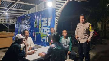 Polres Tanjungbalai Intensifkan Sambang Pos Kamling di Kelurahan