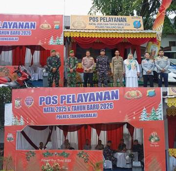 Polres Tanjungbalai Perketat Ops Lilin Toba