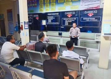 Satlantas Polres Tanjungbalai Gelar Polantas Menyapa