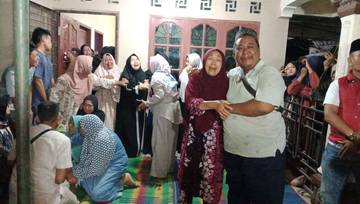 Kedatangan Jenazah Pratu Farkhan Disambut Histeris Keluarga